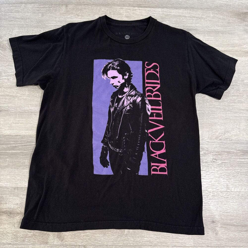 Black Veil Brides Shirt Men’s Medium Black Andy Biersack Rock Band